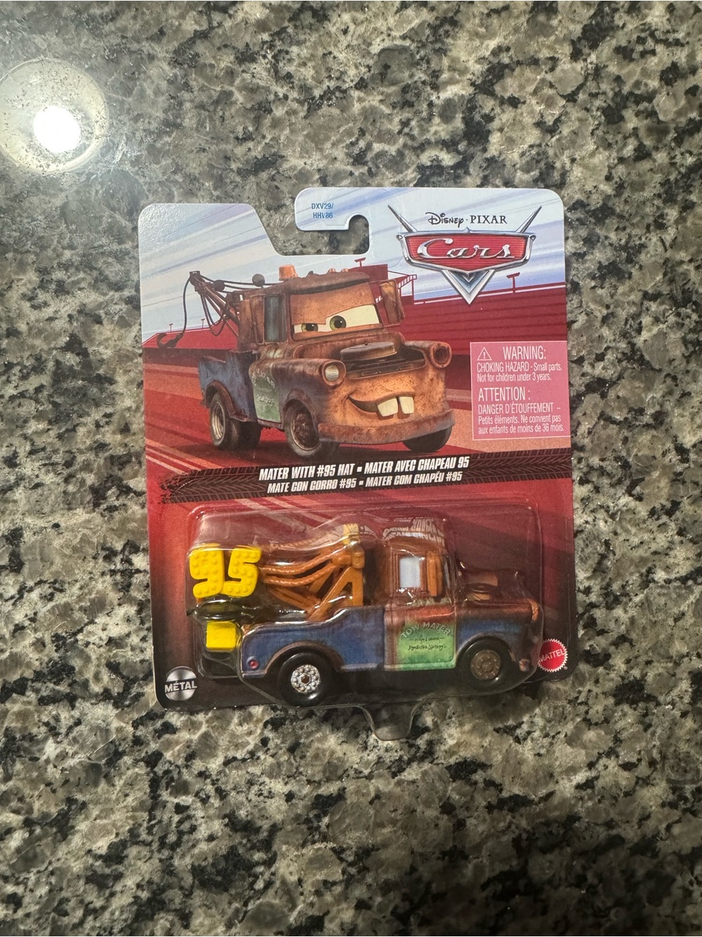 Mater Die-Cast Tow Truck Toy - Blue/Brown